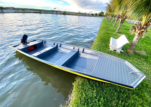 Barco De Alumínio Calaça Mod Flash Bass 500 De 5 Metros