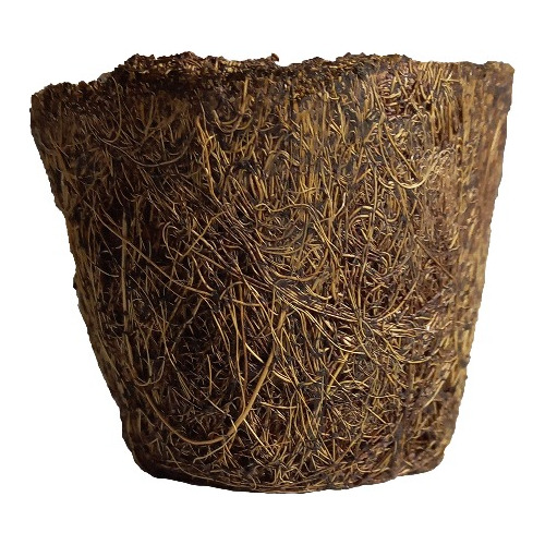 Vaso Fibra De Coco N17 27cm X 15cm