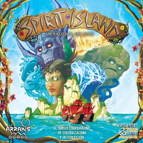 Spirit Island Juego De Mesa De Estrategia - Español