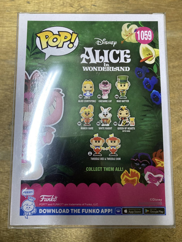 Cheshire Cat 1059 Diamond Bam Alicia Maravillas Funko Pop