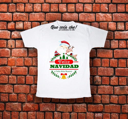 Camiseta Navidad! La Personalizamos A Tu Estilo!!