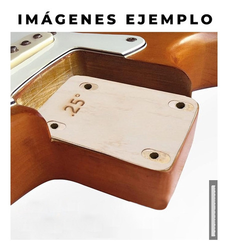Shim Neck En Angulo 0.5º Lb Luthier. Tipo Stratocaster