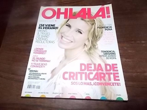 Revista Ohlala! 20 Florencia Peña  11/2009 