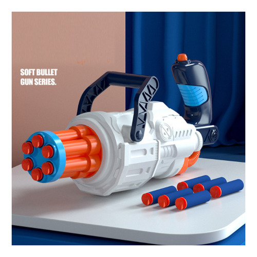 Pistola De Dardos De Espuma Nerf Guns Con 60 Dardos Para Reg
