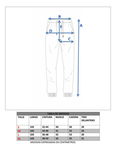 Pantalones Jogger Valhiam Hombre