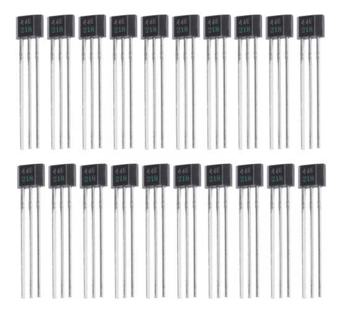 2 Pack De 20 Sensores Hall To-92ua 44e,, Para Electrónica