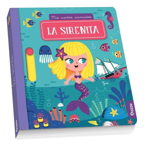Mis Cuentos Animados La Sirenita Auzou Vol 1 Editorial Auzou Tapa Dura en español