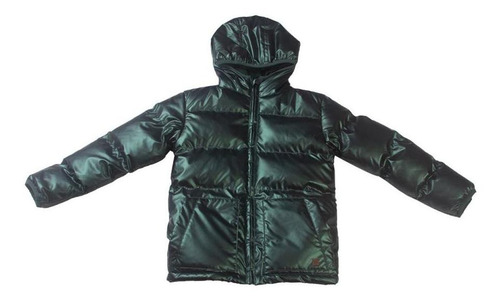 Parka C/capucha Bebé Niño Verde Pillin