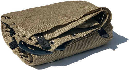 Malla Sombra 3.7x4.7 Mt 90% Beige Raschel Lista Para Colocar