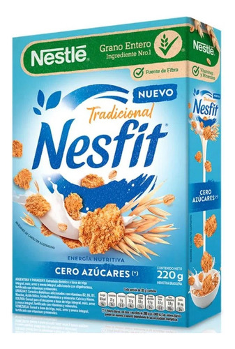 Cereales Nesfit Cero Azucares X 220g