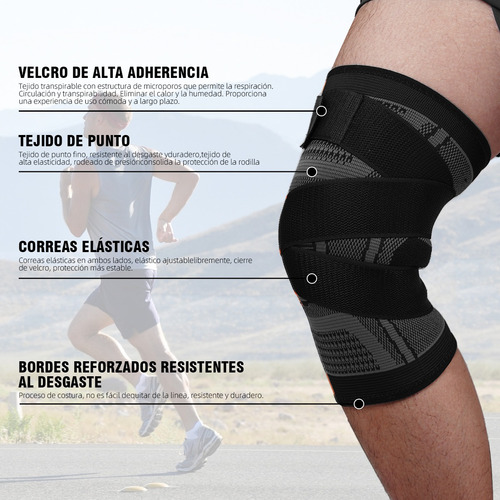 //rodilleras Y Tobillera Deportivas Elásticas Compresion Gym