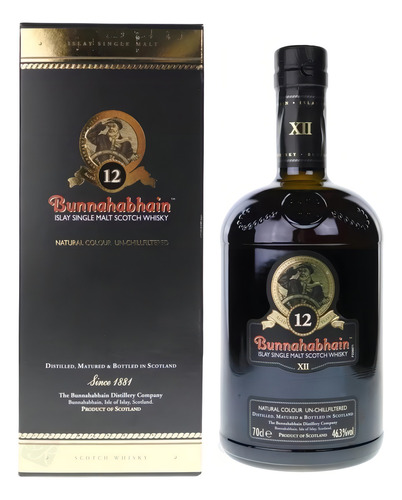 Whisky Bunnahabhain 12 Anos 700 Ml