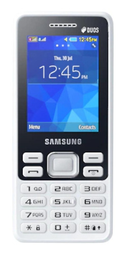 Samsung B350E Dual SIM 32 MB white 32 MB RAM