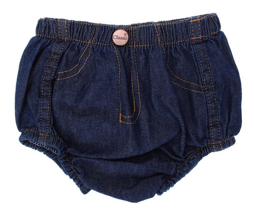 Short Jeans Infantil 100% Algodão Amaciado - Classic