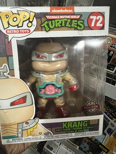 Krang Funko Pop Deluxe Tortugas Ninja Caja 9 De 10