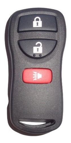 Carcasa Control Alarma Nissan Pathfinde Xtrail  3 Botones