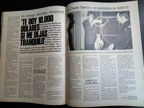 Gente 1151 Madonna Charly Stallone Elecciones 1987 13/8 E (Usado)