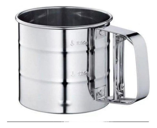 Caneca De Polvilhar Açucar E Farinha 250g Aço Inox Yazi