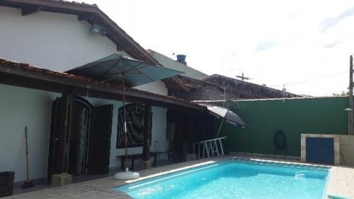 Imagem 4 de 14 de Casa Na Praia Com Piscina E 2 Quartos Em Itanhaém | 5015-pc