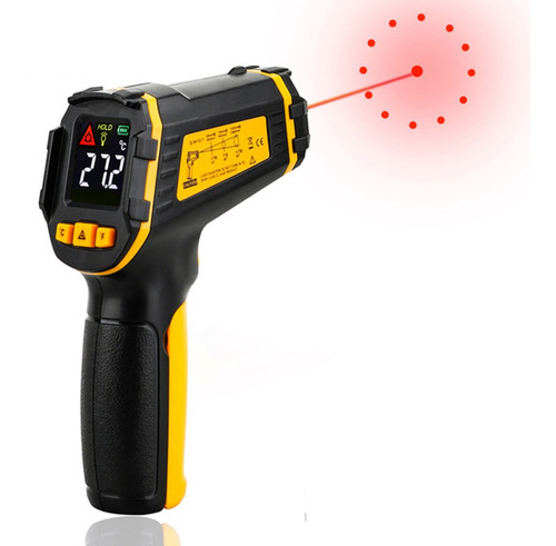 Termómetro Digital Infrarrojo Láser Medidor De Temperatura