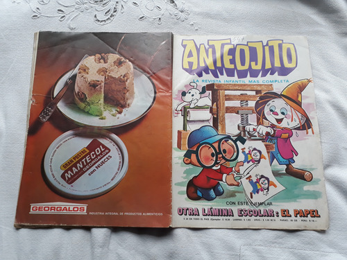 Anteojito Nº 547 4/9/1975 Publicidad Rayito De Sol Piel Rose (Usado)