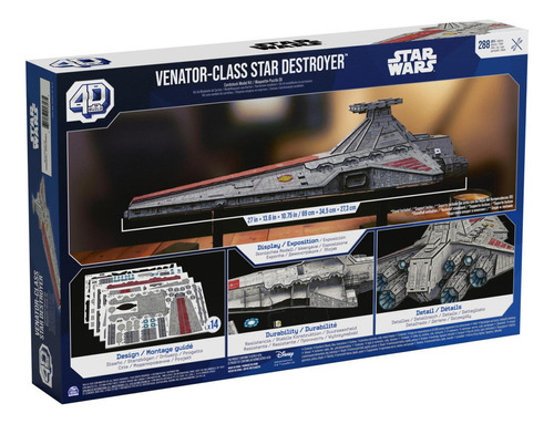 4d Puzzles: Star Wars - Crucero Ligero Rompecabezas 4d