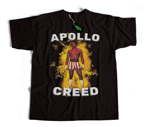 Remera De Algodon Estampada Apollo Creed Dtf