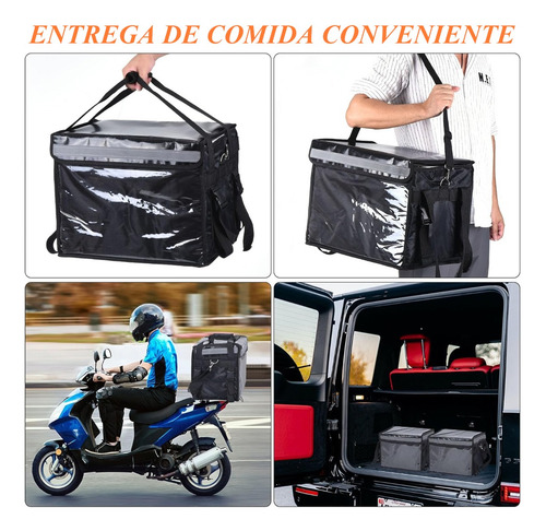Mochila Caja Delivery Termica 62 L Caja Para Uber Eats Rappi Caja Para Repartidor De Didi De Gran Capacidad