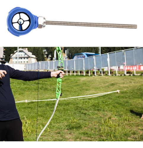 Tiro Con Arco Recurvo Mira De Arco Fácil De Instalar Azul