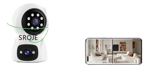 Sxt Cámara De Seguridad Binocular De Doble Lente