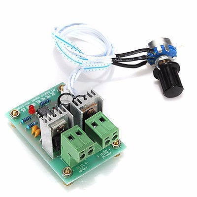 Pwm Control De Velocidad Motor 10a 12v 24v 36v Dc
