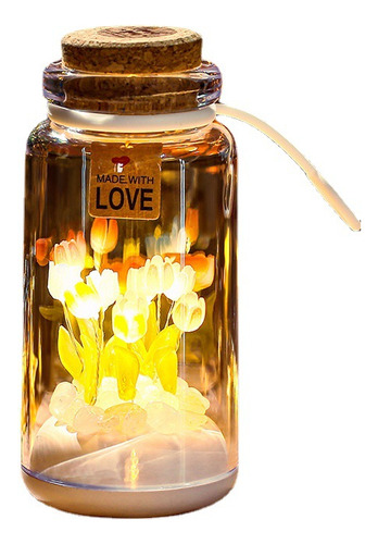 Lámpara De Noche Tulip Lamp Wishing Bottle