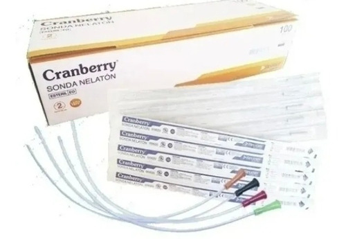 Sonda Nelaton N° 8 40cm Cranberry Caja 100