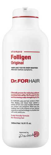  Dr. Forhair Folligen Shampoo 500ml Para Aliviar La Pérdida Y