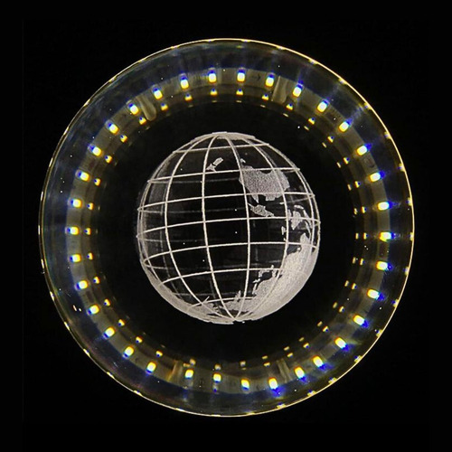 Lustre Teto Luminária Pendente Globo Terrestre Planeta Preto 110v/220v