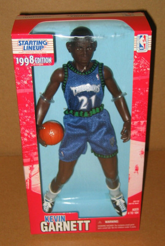 1/6 Starting Lineup 1998 Kevin Garnett Fig 13 Pulg Kenner