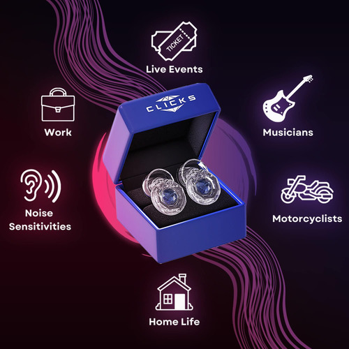 Tapones Para Los Oídos Eargasm Clicks - Tapones Para Los Oíd