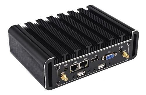 Mini Pc Industrial Fanless+intel I5+8gb+sd 512+2lan+6usb