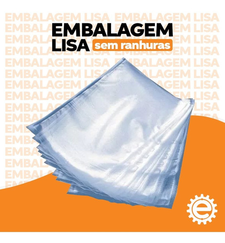 Imagem 2 de 8 de Embalagens A Vácuo Sacos 22x35 0,10 C/100 Unidades