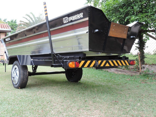 Imagem 3 de 15 de Barco De Alumínio Bico Fino De 5 Metros