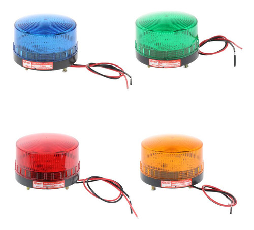 Luces De De Advertencia De 12 V / Siempre Encendidas, Rojas,