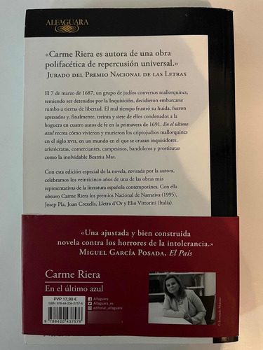 En El Último Azul - Carme Riera (Usado)