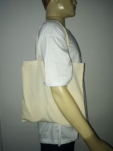 10 Sacolas - Algodão Cru (ecobag) - 35x35cm