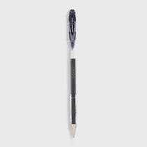 Comprar Caneta Gel Mitsubishi Uni-ball Signo Anti-fraude Preto Tinta Preta Exterior Transparente