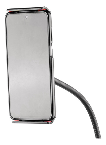 Pedestal Tripé Girafa De Microfone Com Suporte Para Celular Cor Preto