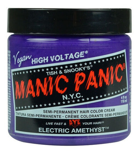 Tinte En Crema Semipermanente Manic Panic Electric Amethyst