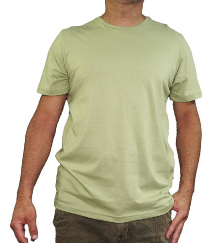 Mega Sports Remera - Jsy 2301 Escote Redondo Verde