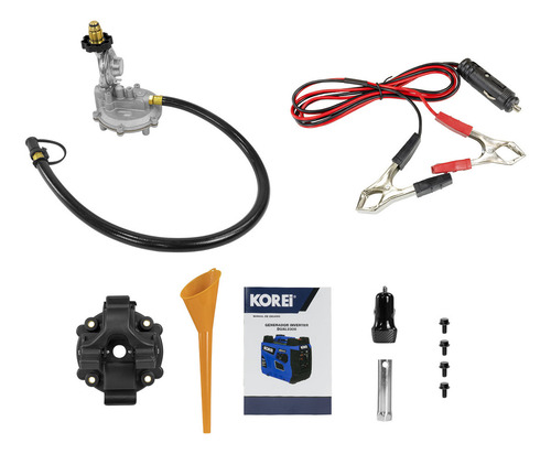 Generador Dual Fuel Inverter Korei Gasolina/gas Lp- Dual2300
