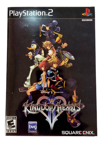 Kingdom Hearts Ii Ps2 - Edição Física Com Capa