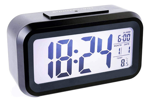 Despertador Digital Con Pantalla Led Snooze Night Lig